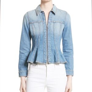 Rebecca Taylor Peplum Denim